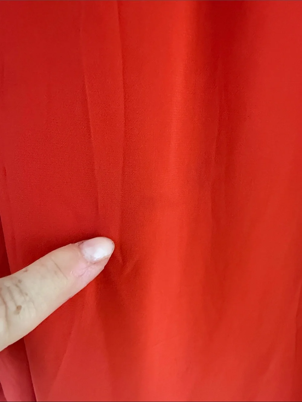 IRO Vibrant Red Wrap Dress with Side Tie